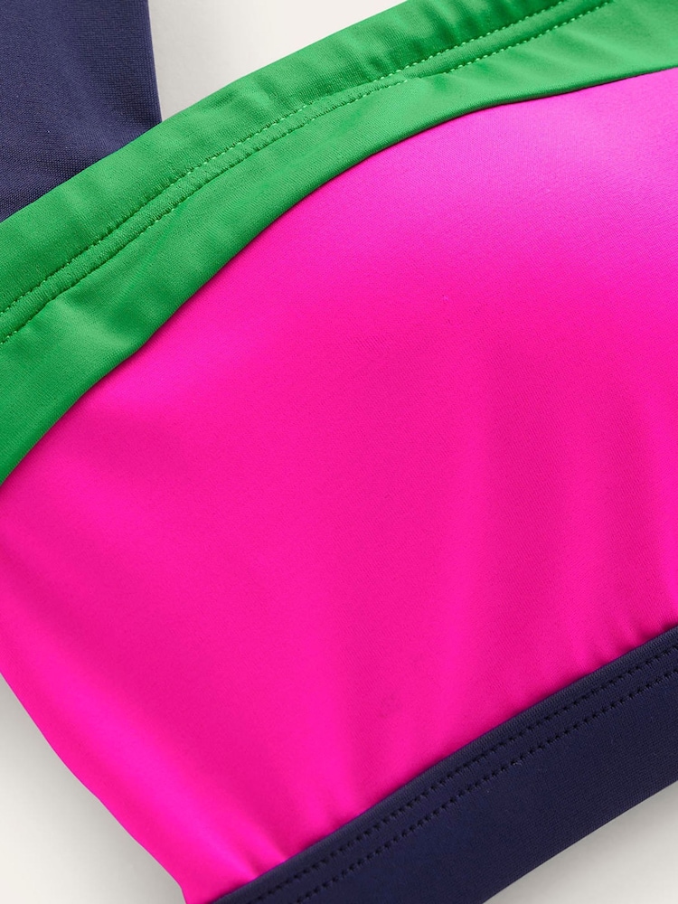 Boden Pink Chrome Santorini Bikini Top - Image 6 of 6