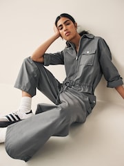 Charcoal Grey Boilersuit - Image 1 of 6