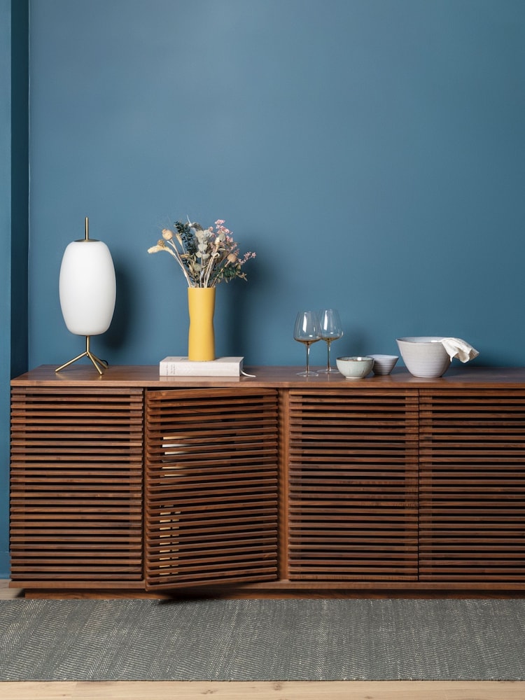 HEAL'S Brown Verona Large 4 Door Sideboard - Image 2 of 2
