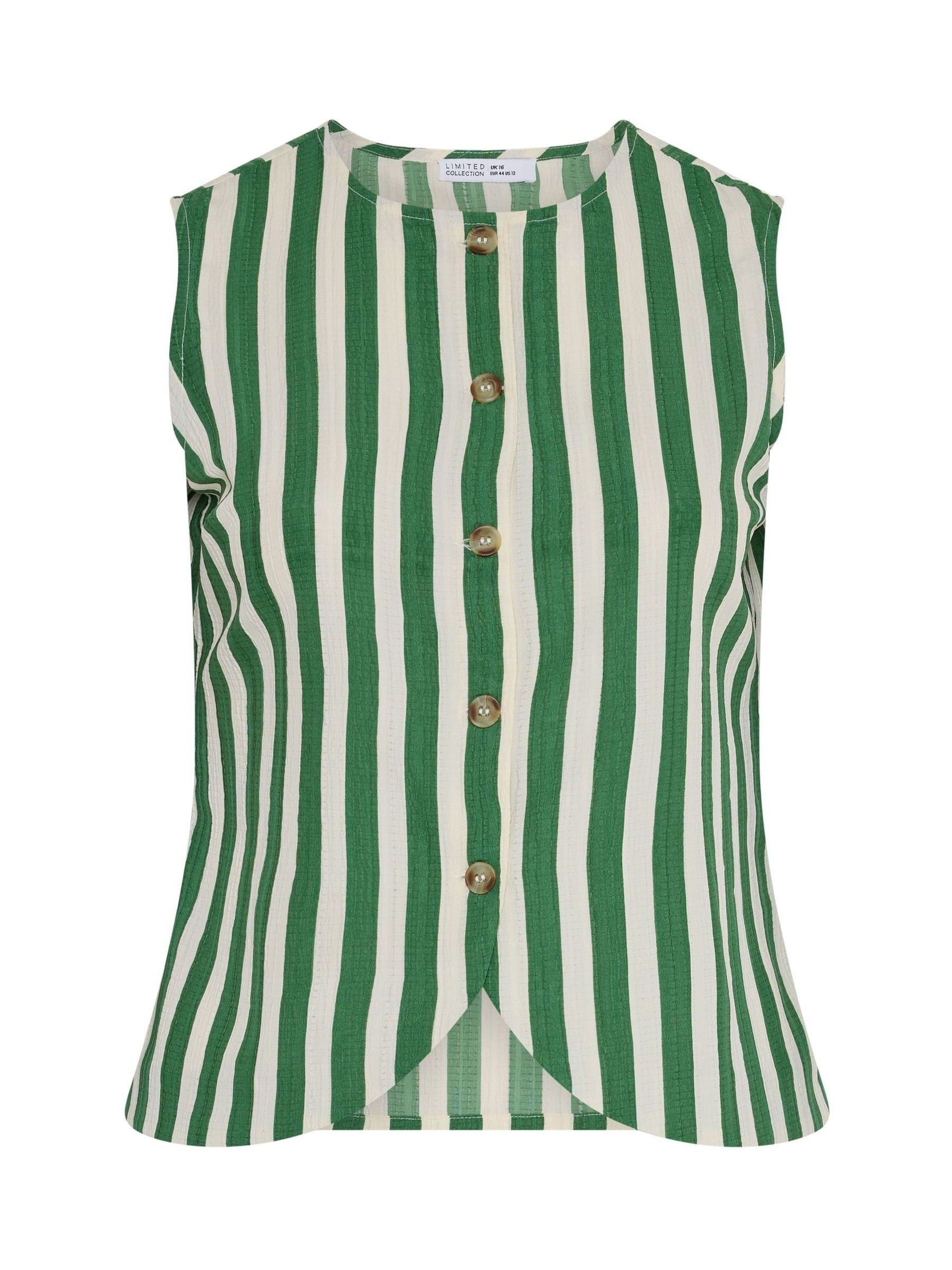 Buy Yours Curve Green Limited Waistcoat from Next USA