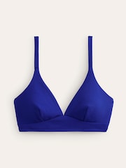 Boden Blue Dark Arezzo V-Neck Bikini Top - Image 5 of 6