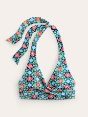 Grün - Boden Levanzo Bikini-Top mit Neckholder, Blau - Bild 5 von 6