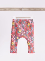 Coral Pink Baby Top And Leggings Set - Image 6 of 12