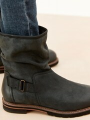 Black Regular/Wide Fit Forever Comfort® Leather Weekend Ankle Boots - Image 2 of 6