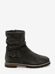 Black Regular/Wide Fit Forever Comfort® Leather Weekend Ankle Boots - Image 3 of 6