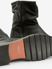 Black Regular/Wide Fit Forever Comfort® Leather Weekend Ankle Boots - Image 6 of 6