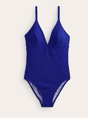 Boden Purple/blue Arezzo V-Neck Panel Swimsuit - Image 5 of 6
