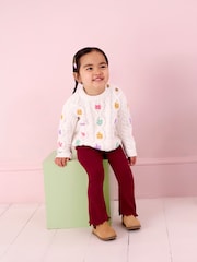 JoJo Maman Bébé Cream 100% Cotton Jumper - Image 1 of 6