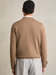 Camel - Reiss z gumbi iz merino volne Forbes - Slika 5 iz 5