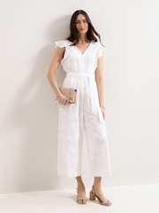 Phase Eight White Talulah Jumpsuit - Image 1 of 7