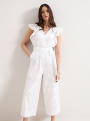 Phase Eight White Talulah Jumpsuit - Image 2 of 7