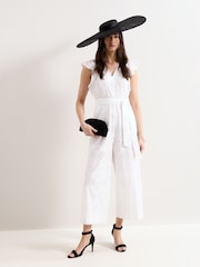 Phase Eight White Talulah Jumpsuit - Image 4 of 7