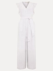 Phase Eight White Talulah Jumpsuit - Image 7 of 7