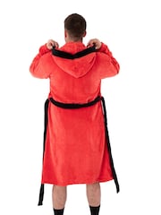 Vanilla Underground Red Star Trek Adult Dressing Gown - Image 4 of 5
