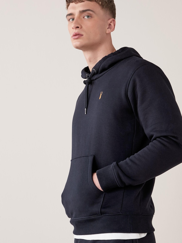 Navy Blue Hoodie Jersey - Image 1 of 5 Navy Blue Hoodie Jersey - Image 1 of 5