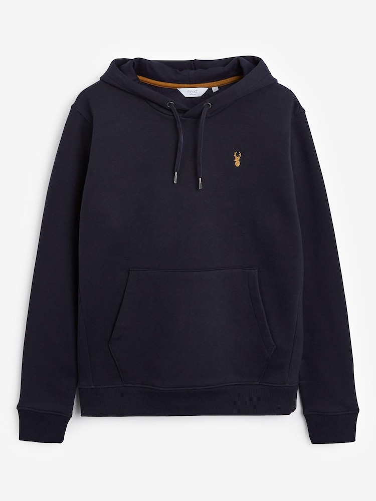 Navy Blue Hoodie Jersey - Image 5 of 5 Navy Blue Hoodie Jersey - Image 5 of 5