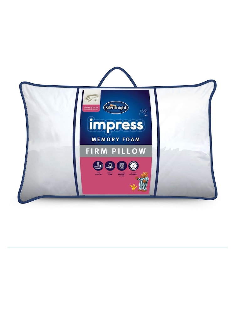 Silentnight Impress Luxury Memory Foam Pillow - Firm - Image 4 of 4