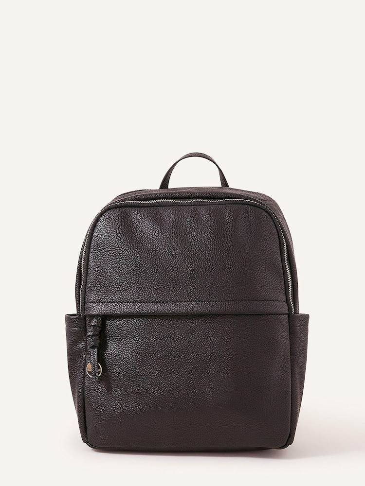 Accessorize Black Zip Around Backpack - Image 1 of 1
