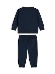 Tommy Hilfiger Blue Rope Logo Sweatshirt And Joggers Set - Image 2 of 3