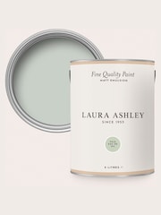 Laura Ashley Pale Eau de Nil Green Matt Emulsion 5LT Paint - Image 3 of 4