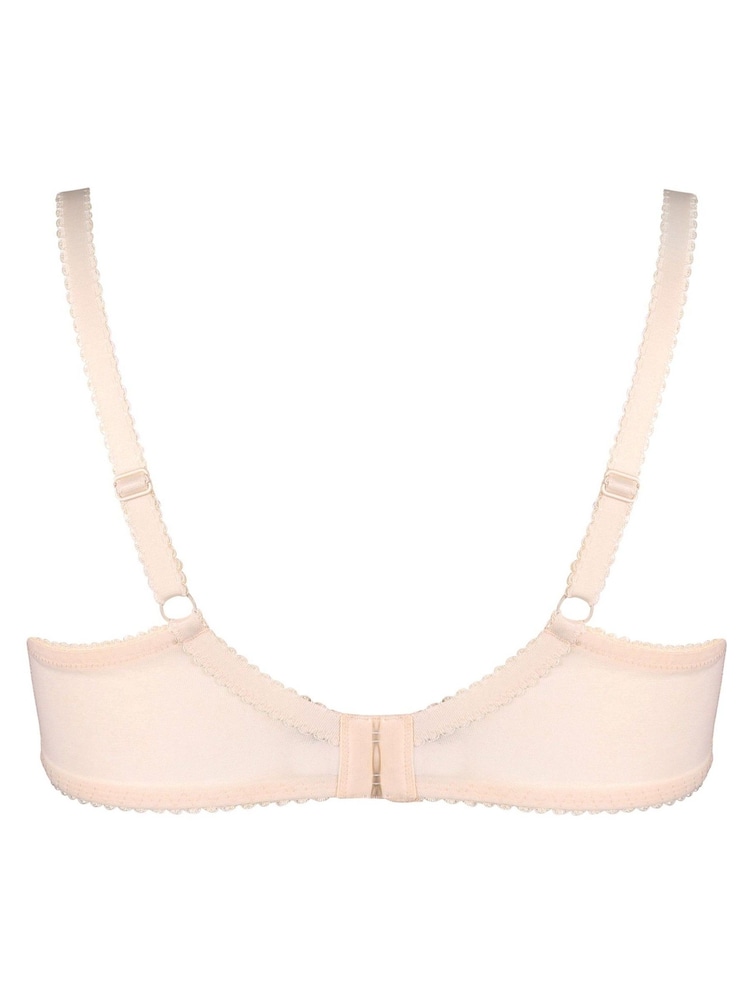Pour Moi Cream Full Cup Flora Lightly Padded Underwired Bra - Image 4 of 4