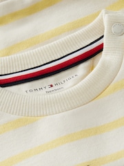 Tommy Hilfiger Yellow Rope Logo Sweatshirt And Joggers Set - Image 3 of 3