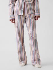Gap Multi Stripe Matching Family Flannel Pyjama Bottoms - Image 3 of 6