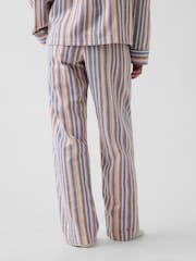 Gap Multi Stripe Matching Family Flannel Pyjama Bottoms - Image 4 of 6