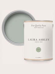 Laura Ashley Eau de Nil Green Matt Emulsion 5LT Paint - Image 3 of 4