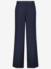 Marineblau - Hochwertige Hose mit weitem Beinschnitt - Bild 6 von 6