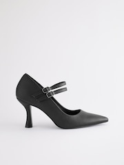 črna - Koničasti čevlji s peto Forever Comfort® Mary Jane - Slika 3 iz 6