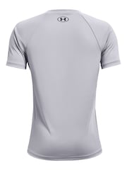 Under Armour Grey Tech Big Logo Short Sleeve T-Shirt - Image 2 of 2