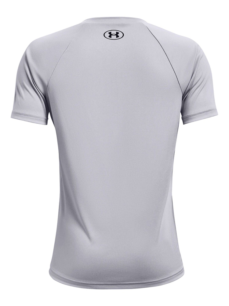 Under Armour Grey Tech Big Logo Short Sleeve T-Shirt - Image 2 of 2