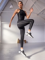 Black/White Supersoft Everyday Sports Leggings - Image 1 of 6