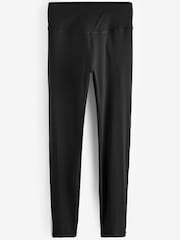 Black/White Supersoft Everyday Sports Leggings - Image 5 of 6