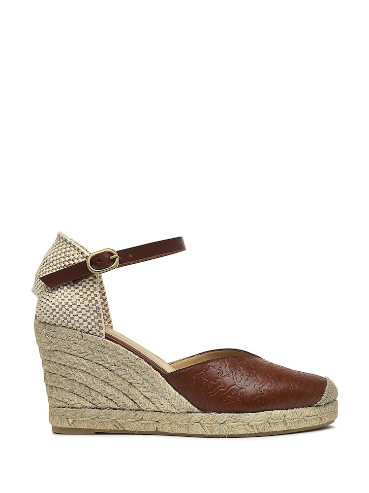 Radley London Glasshouse Street Heirloom Embossed Espadrille Wedge - Image 1 of 3