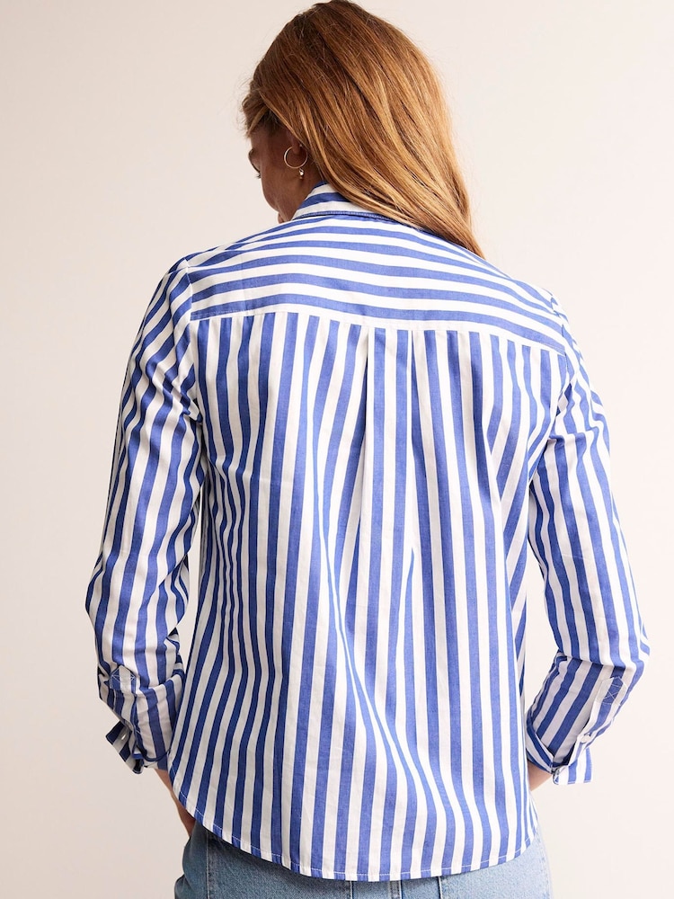 Boden Blue Sienna 100% Cotton Shirt - Image 2 of 6