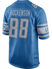 Nike Blue NFL Detroit Lions Home Game Jersey - TJ Hockenson - Image 3 of 3