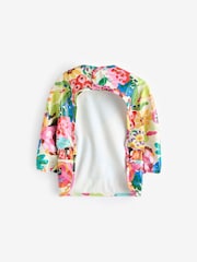 Bright Floral Baby Weaning And Feeding Sleeved Bibs - Image 1 of 1