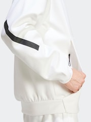adidas White Z N E Full Zip Hooded Track Jacket - Image 4 of 6
