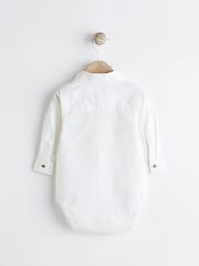 Bílá - Tkané Ložní prádlo Mix Shirt Miminko Body - Image 2 of 6
