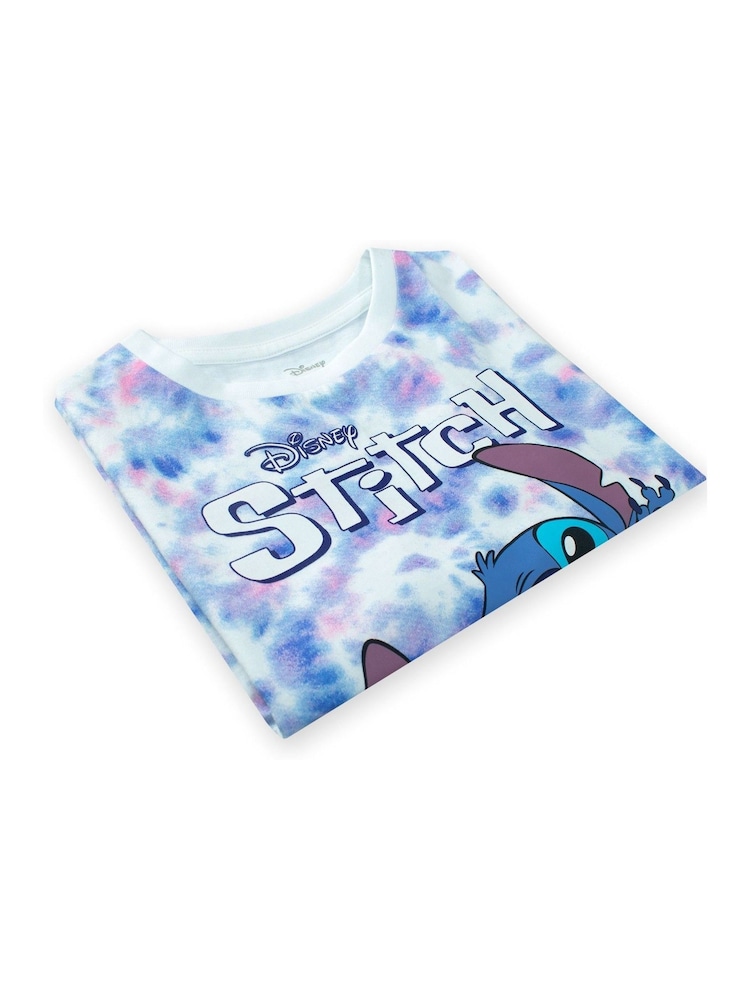 Character Purple Lilo & Stitch 100% Cotton T-Shirt - Image 2 of 5