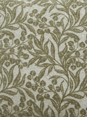 Bianca Green Chenille Leaves Cushion - Image 2 of 2