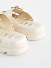 Baker by Ted Baker Girls Satin Footbed Buckled Sandals - Image 4 of 7