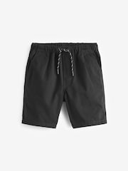 Black Single Pull-On Shorts (3-16yrs) - Image 1 of 3
