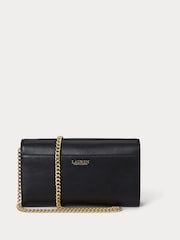 Lauren Ralph Lauren Black Adair Il Wallet On A Chain-Large Bag - Image 3 of 5