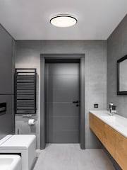 Eglo White Pinetto LED Circular Ceiling Light - Image 2 of 4