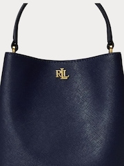 Lauren Ralph Lauren Blue Reese Bucket Bag - Image 7 of 7