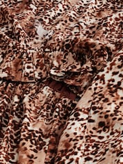 Animal Print Maternity Maxi Dress - Image 7 of 7