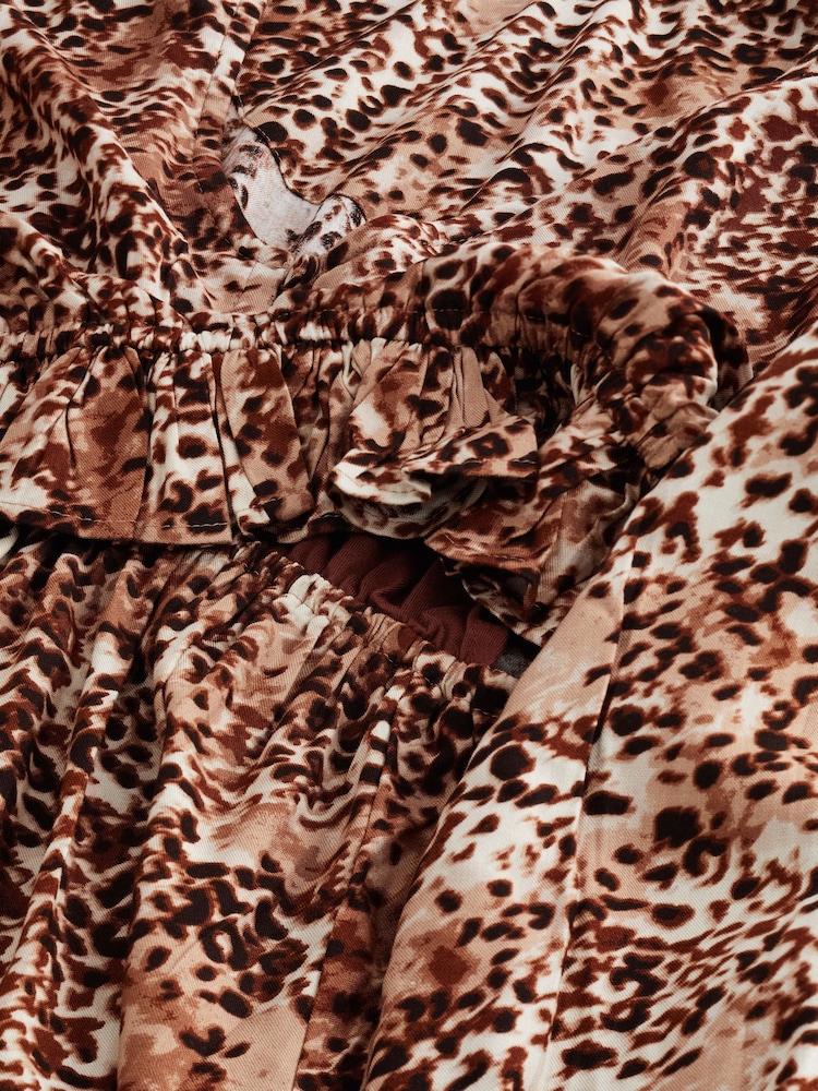 Animal Print - Umstands-Maxikleid - Bild 7 von 7 Animal Print - Umstands-Maxikleid - Bild 7 von 7